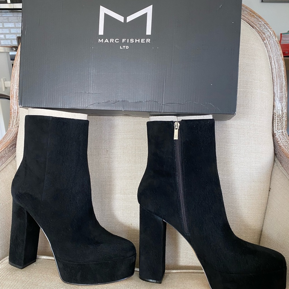 MARC FISHER Caled Platform boots US 10M - Picture 4 of 8